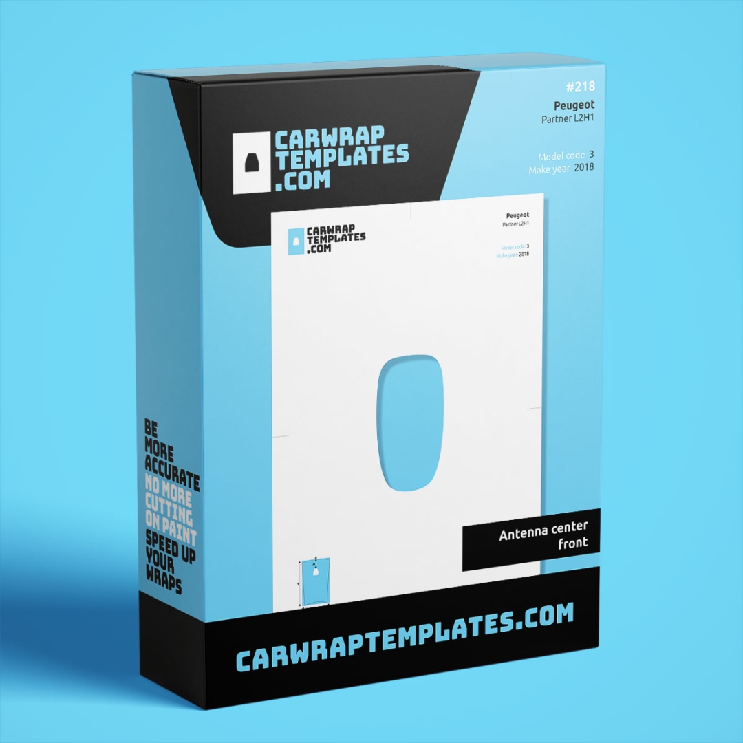 Peugeot Partner L2H1 Van  3 2018 Antenna-center-front
